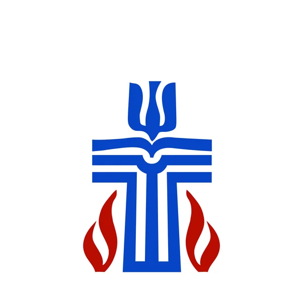 Symbool van Presbyteriaanse religie — Stockvector