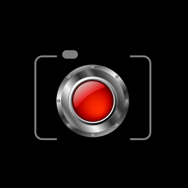 Fényképészeti logó — Stock Vector