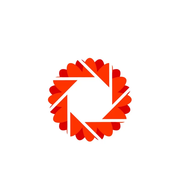 Logotipo da fotografia — Vetor de Stock