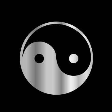 Taoism- Daoism- Ying and Yang clipart