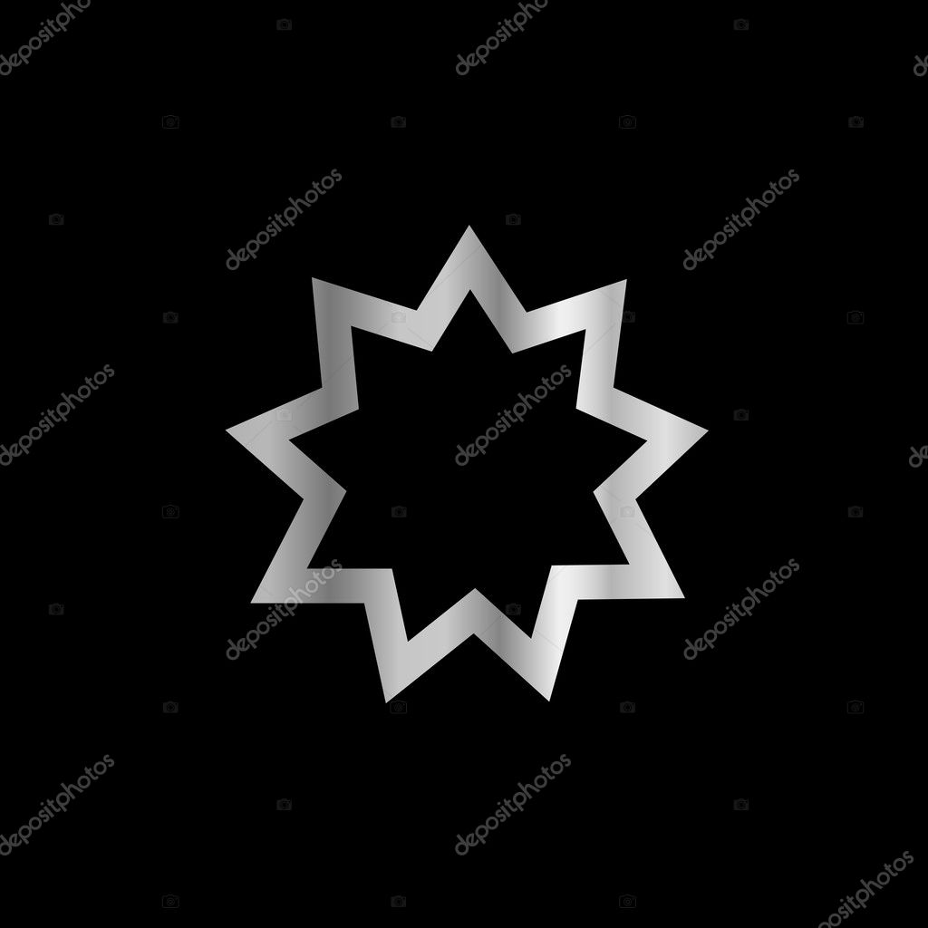 Bahai religion Symbol Nine pointed star