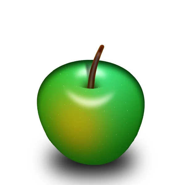 3d apple — Stock Photo, Image