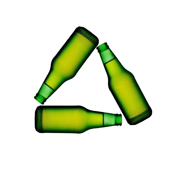 Botella verde — Foto de Stock