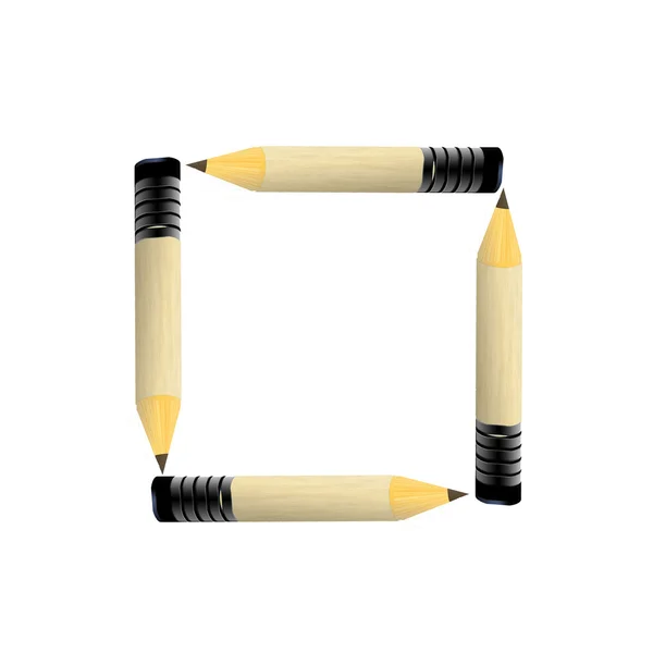 3d pencil artwork — Stock Photo, Image