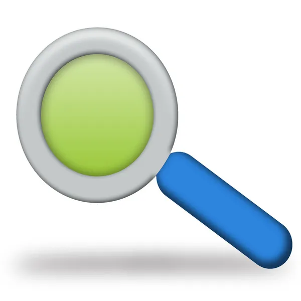 Magnifying glass — Stock Photo, Image