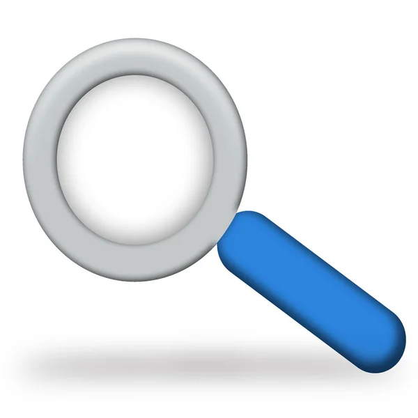 Magnifying glass — Stock Photo, Image