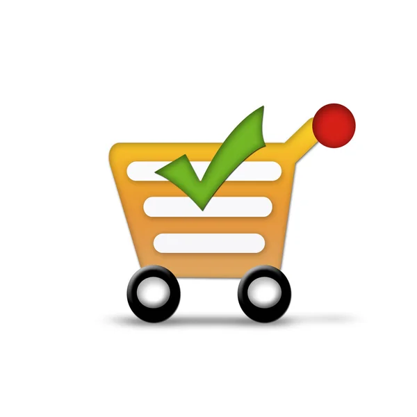 Shopping cart — Stock Photo, Image