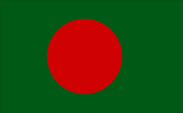 Bangladéšské vlajka — Stock fotografie