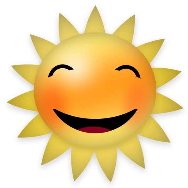 Happy sun — Stock Photo, Image