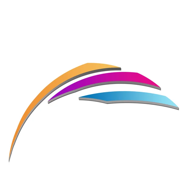 Colorful Company logo — Stock Photo, Image