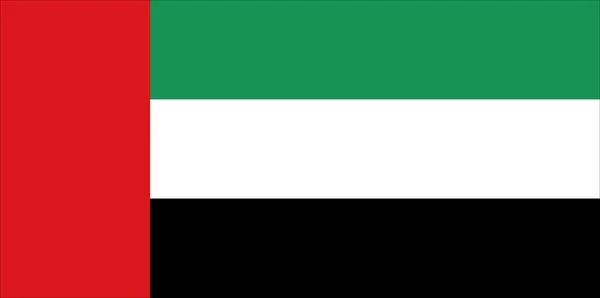 The flag of the UAE
