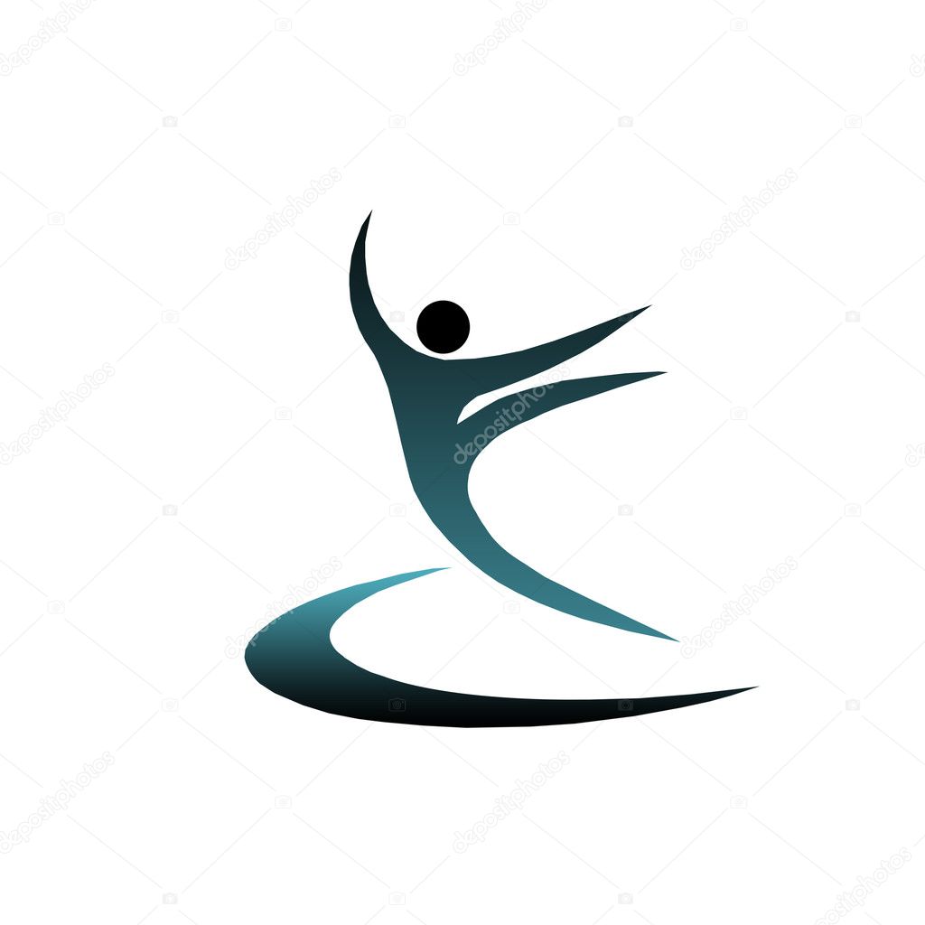 Fitness and health logo