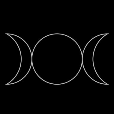 Wiccan sembolü, Üçlü Tanrıça neopaganism