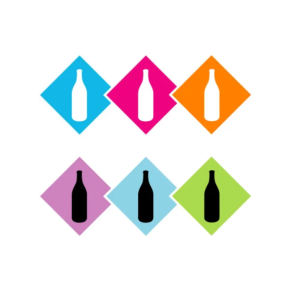 Logo pro nápoje podnikání — Stockový vektor