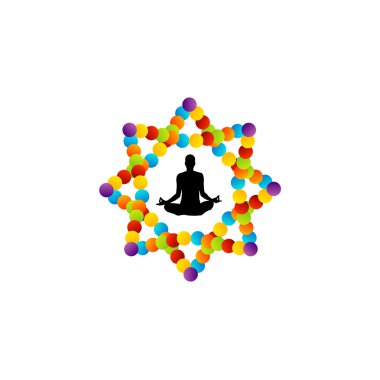 Symbol of kundalini yoga clipart