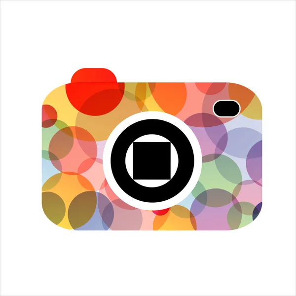 デジタル カメラのロゴ — ストックベクタ