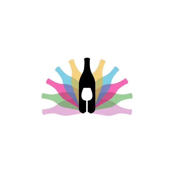 Напої бізнес логотип — стоковий вектор