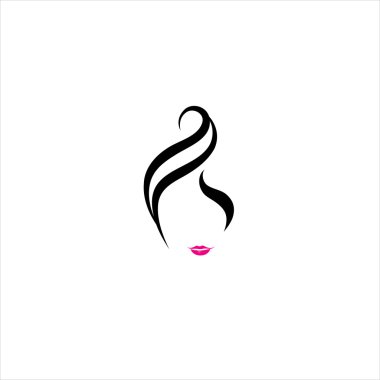 saç stili logosu