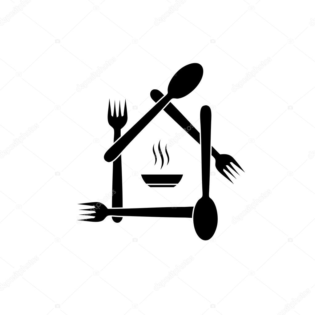 Logo for a restaurant or a cafe