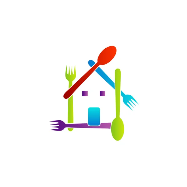 Logo Food — Stockový vektor