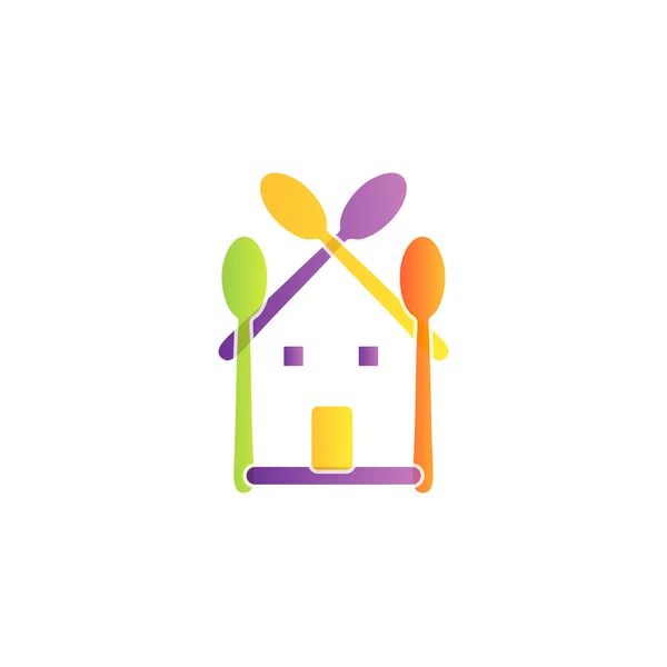 Restoran için logo — Stok Vektör