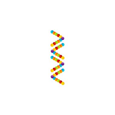 soyut dna sarmalı