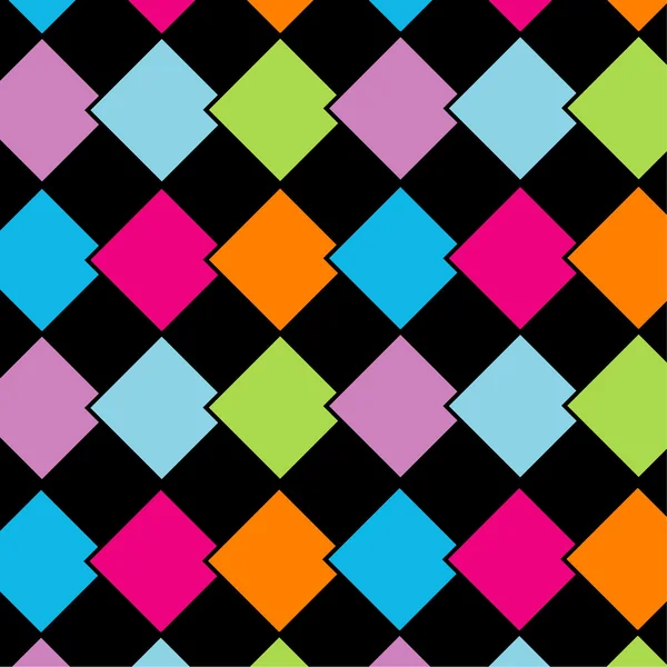 Arrière-plan avec des boîtes colorées — Image vectorielle