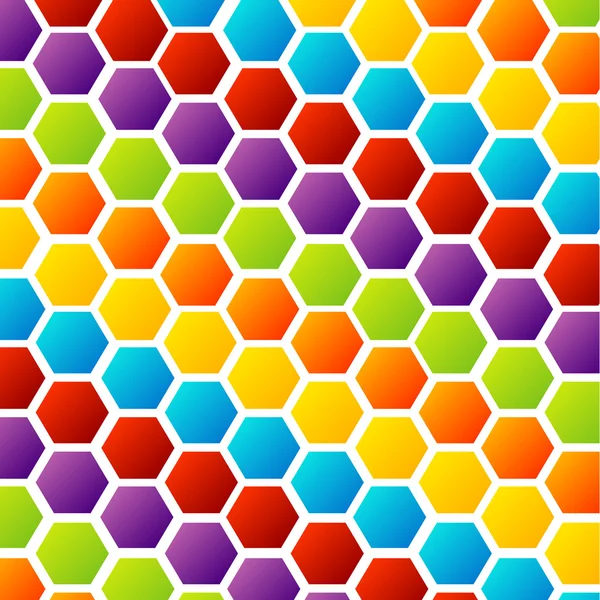Hexagon background — Stock Vector