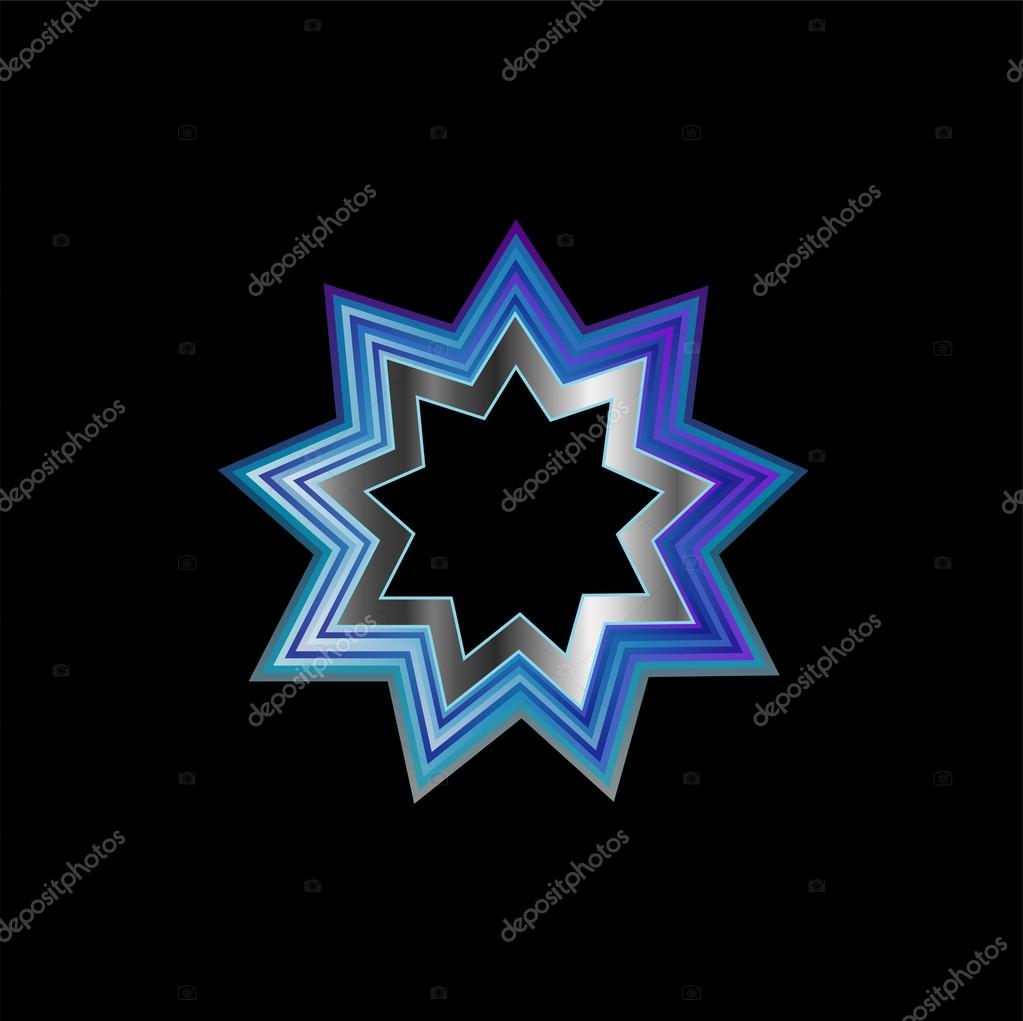 Bahai religion Symbol Nine pointed star
