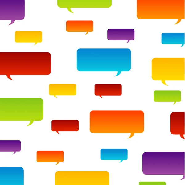 Speech bubble background — Stock Vector