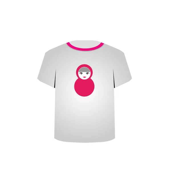 Modèle de T-shirt — Image vectorielle