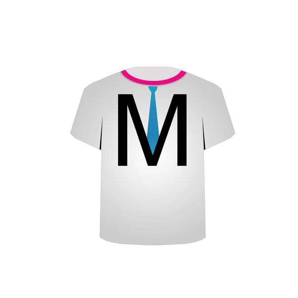 T Shirt modello — Vettoriale Stock