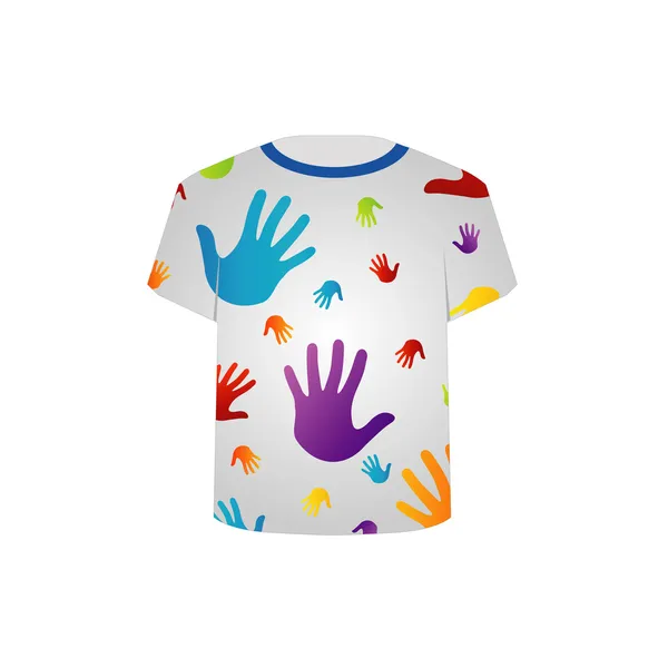 T Shirt Template- Pop art graphic — Stock Vector