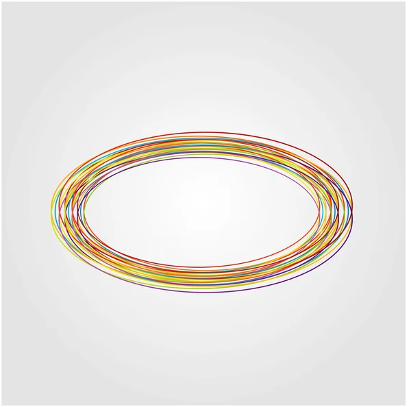 Illustratie van ellips — Stockvector