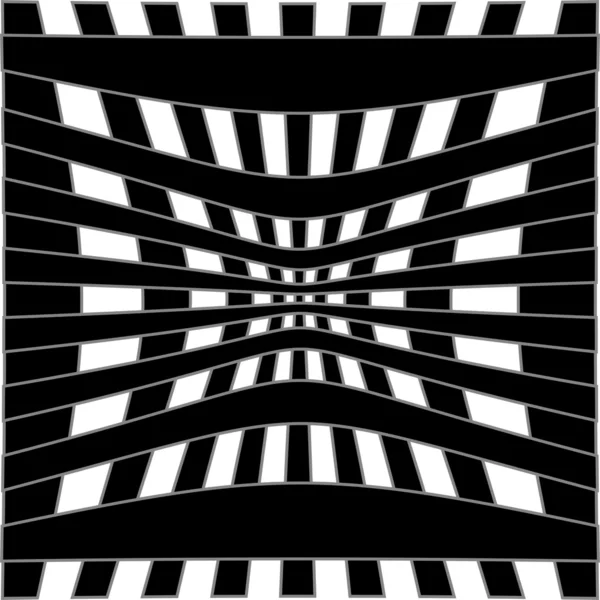 Optická iluze pozadí — Stockový vektor