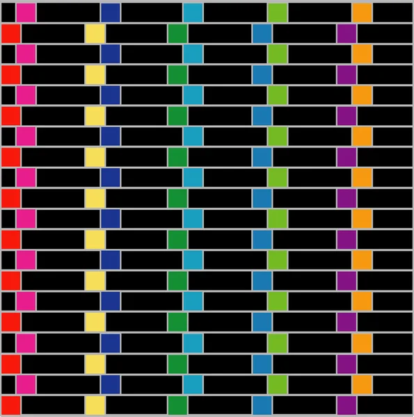 Fond illusion coloré — Image vectorielle