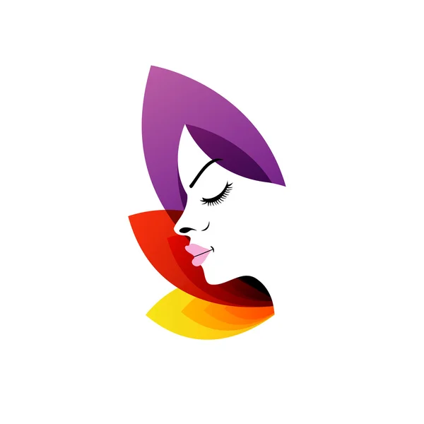 Logo for ladies fertility center — Stock Vector