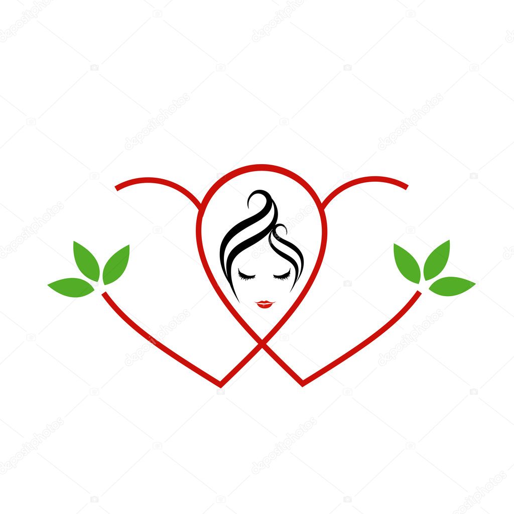 Logo for beauty or alternative medicine for ladies