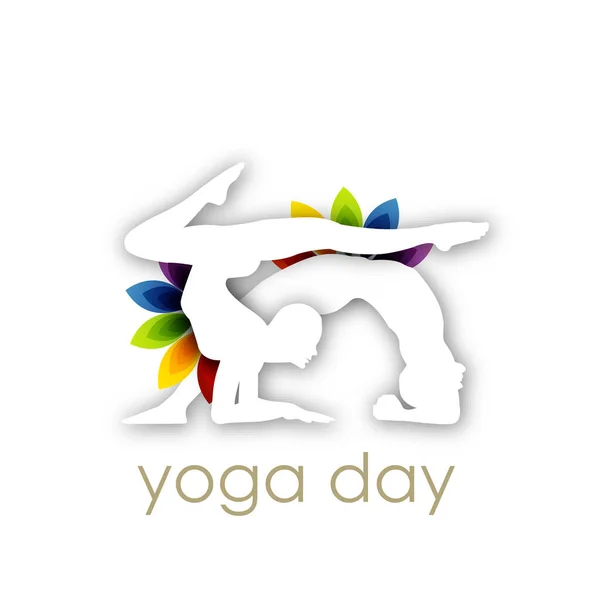 Yoga Meditación Chakras Aura Colores Ayurvédicos Bienestar Espiritual — Archivo Imágenes Vectoriales