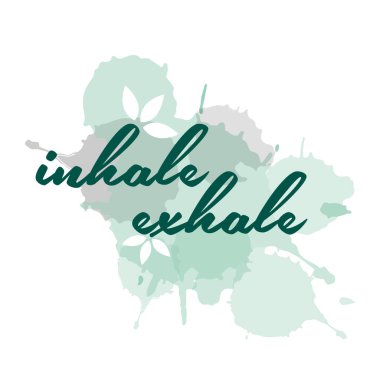 Sulu boya serpintisiyle tipografik alıntıları içine çek.
