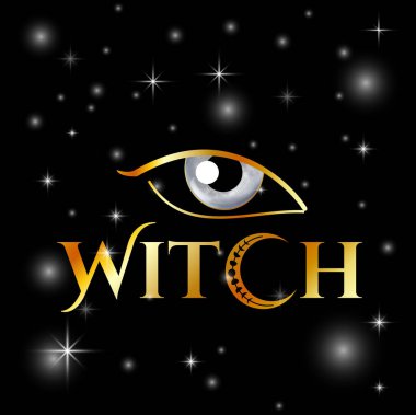 Yeni Dünya Düzeni Hilal Ay 'lı altın cadı gözleri