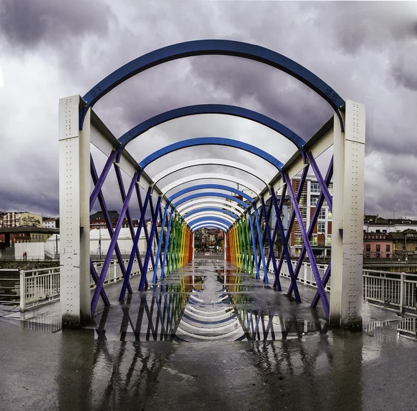San Sebastian Bridge in Avilés — Stockfoto