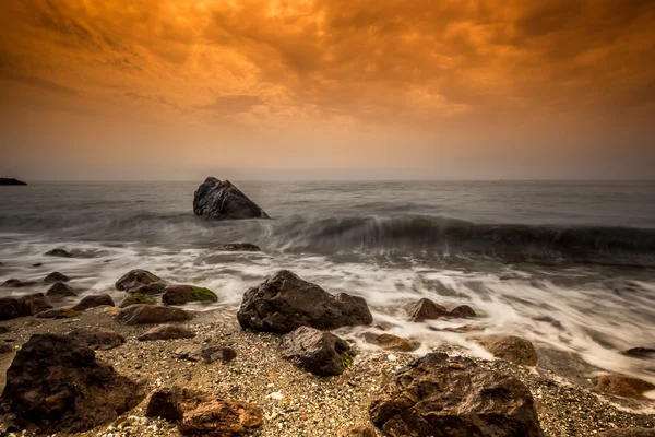 O horizonte distante — Fotografia de Stock