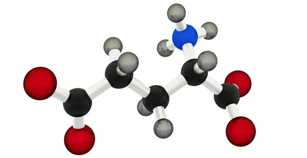 Acido glutammico — Foto Stock