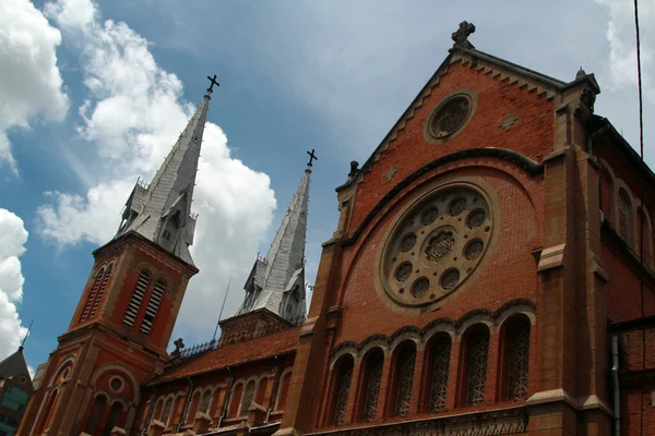 Notre Dame de Saigon - Vietname Imagem De Stock