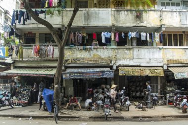 Cholon'un içinde - mekanik street - ho chi minh city - vietnam dükkanlar.