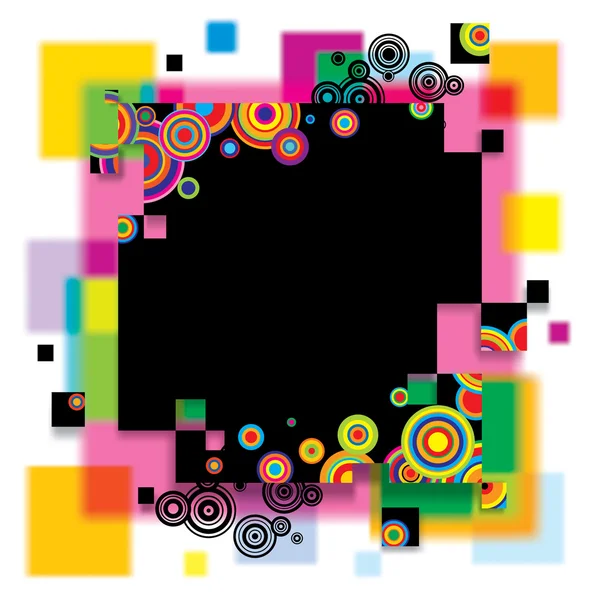 Bannière multicolore — Image vectorielle