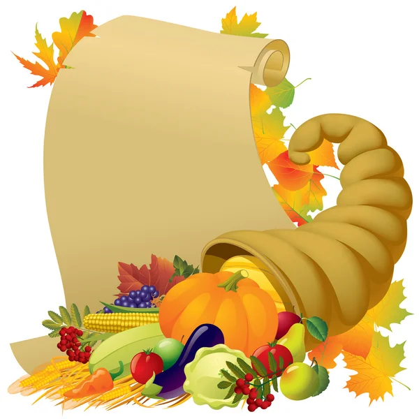 Thanksgiving banner — Stockvector