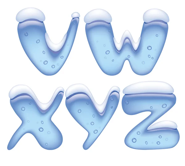 Letras del alfabeto Gráficos Vectoriales