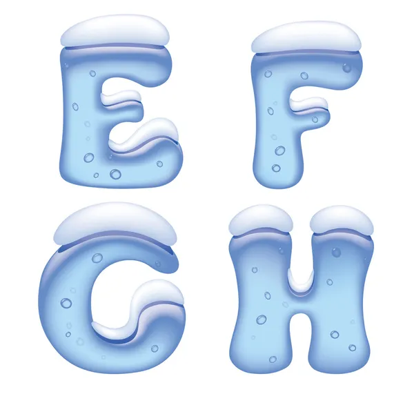 Letras del alfabeto Vectores De Stock Sin Royalties Gratis